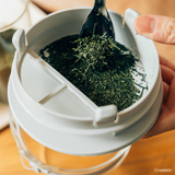  Bình trà thủy tinh chịu nhiệt nắp lưới lọc đa năng Hario Easy Teapot Multy OTPM-40-PGR 400ml 