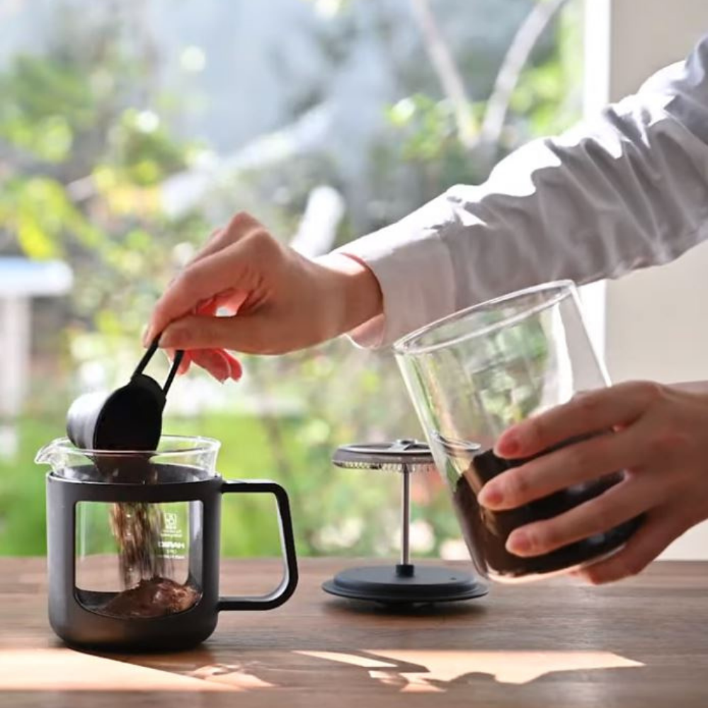  Bình pha cà phê French Press Hario Cafe Press U CPU-2-B 300ml (pha trà, cà phê kiểu Pháp) 