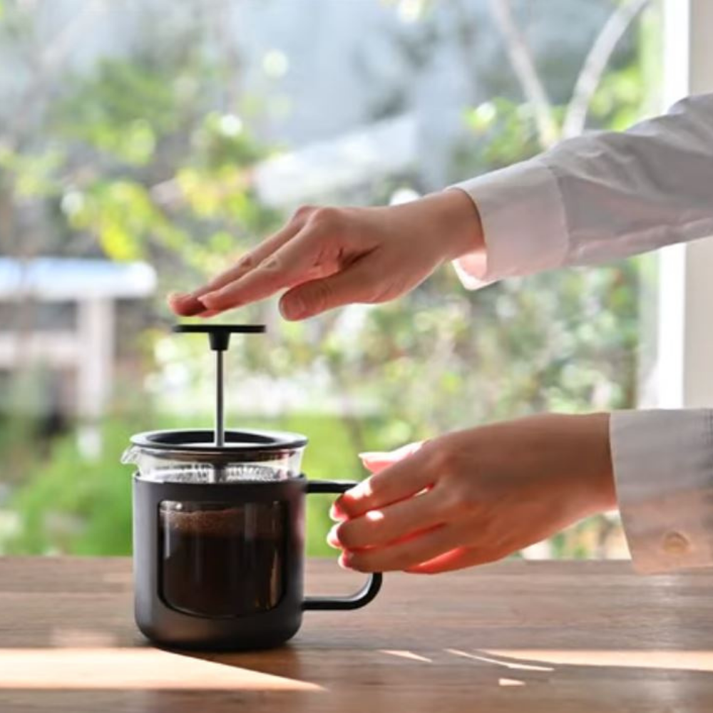  Bình pha cà phê French Press Hario Cafe Press U CPU-2-B 300ml (pha trà, cà phê kiểu Pháp) 