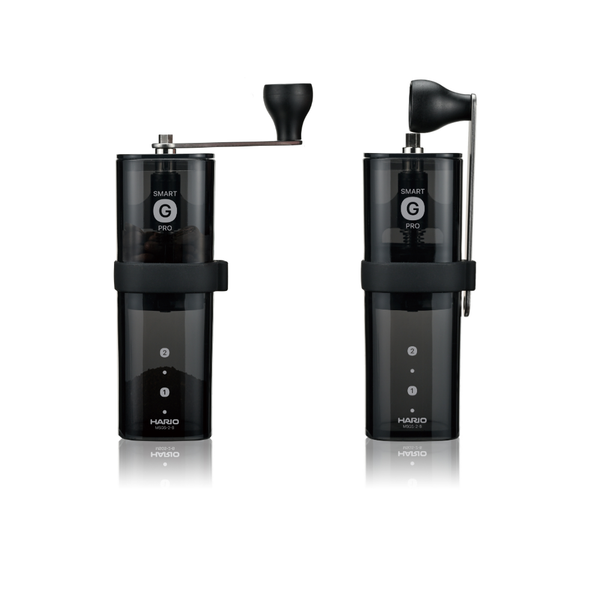 Cối xay cà phê cầm tay Hario coffee mill smart G PRO lưỡi thép, tay cầm có thể tháo rời MSGS-2-B (đen) 
