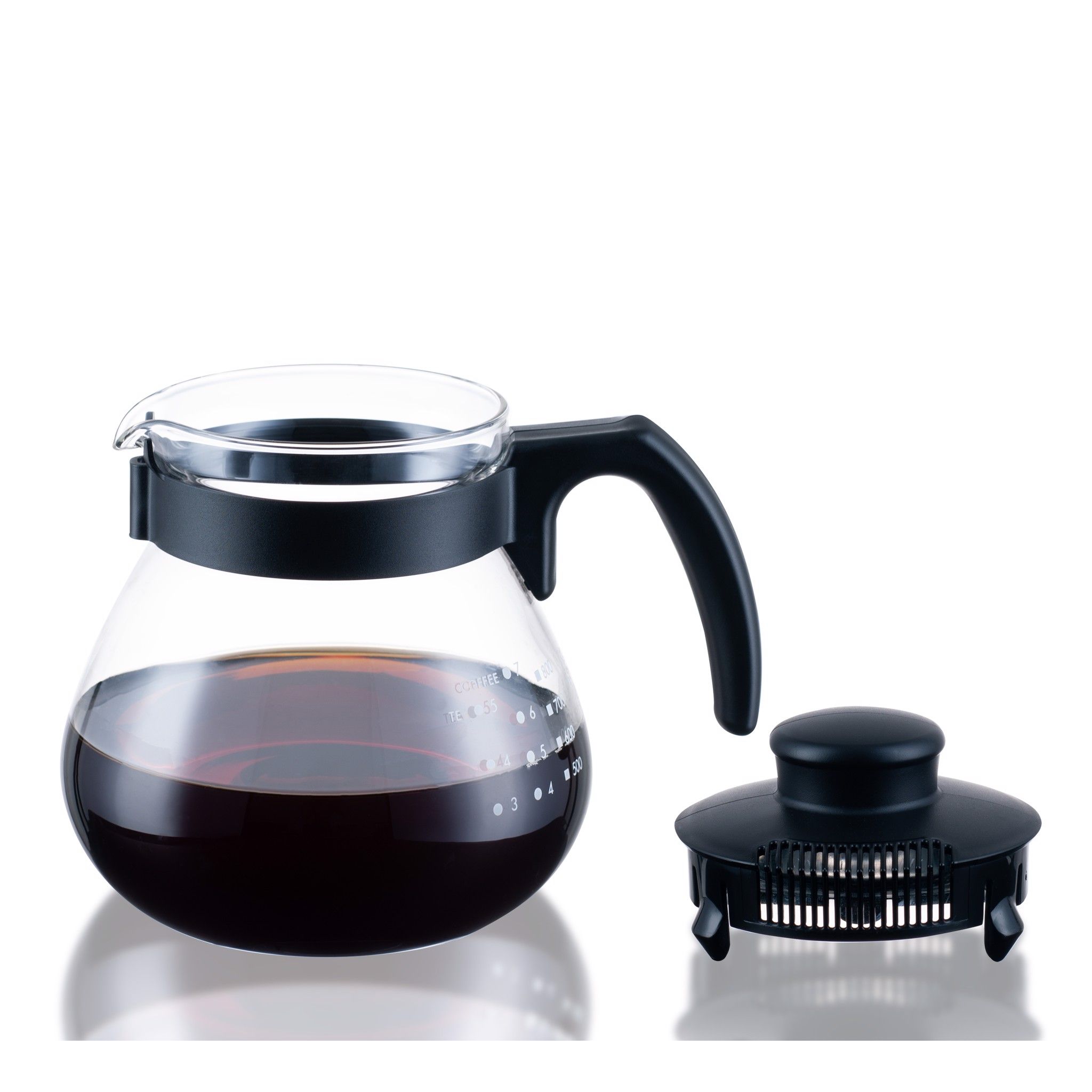 Bình pha cà phê Hario "Teco" Dripper Set TCD100B 1L (kèm phễu) Hario