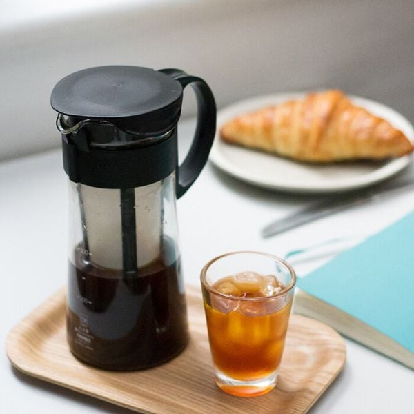 Bình pha cà phê cold brew Hario Mizudashi (cold brew) coffee pot MCPN-7-B 600ml (Đen - Mới)
