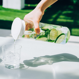  Bình đựng nước bằng thủy tinh Hario water pitcher Hold 6FP-10-W 1L 