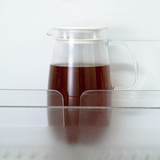  Bình trà thủy tinh chịu nhiệt nắp lưới lọc Hario Mugichan Barley Tea Pot XMP-1000-DGR 1L 