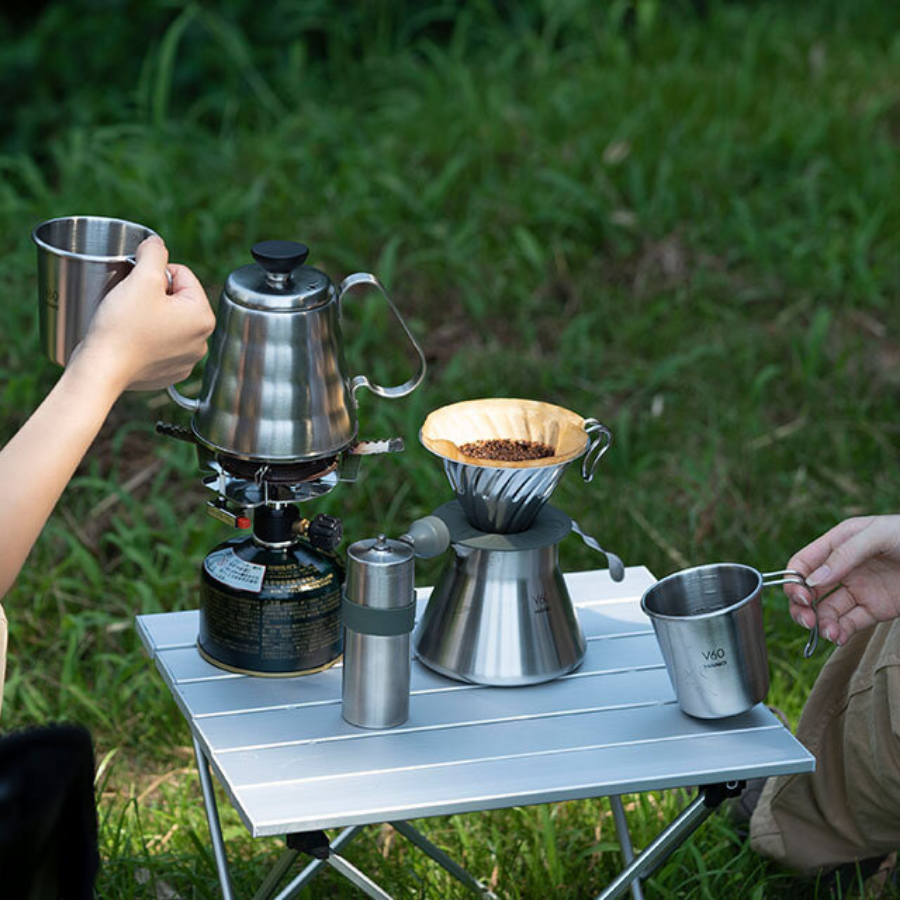  Bình server đựng cà phê du lịch Hario V60 Metal Coffee Server O-VCSM-50-HSV 500ml 