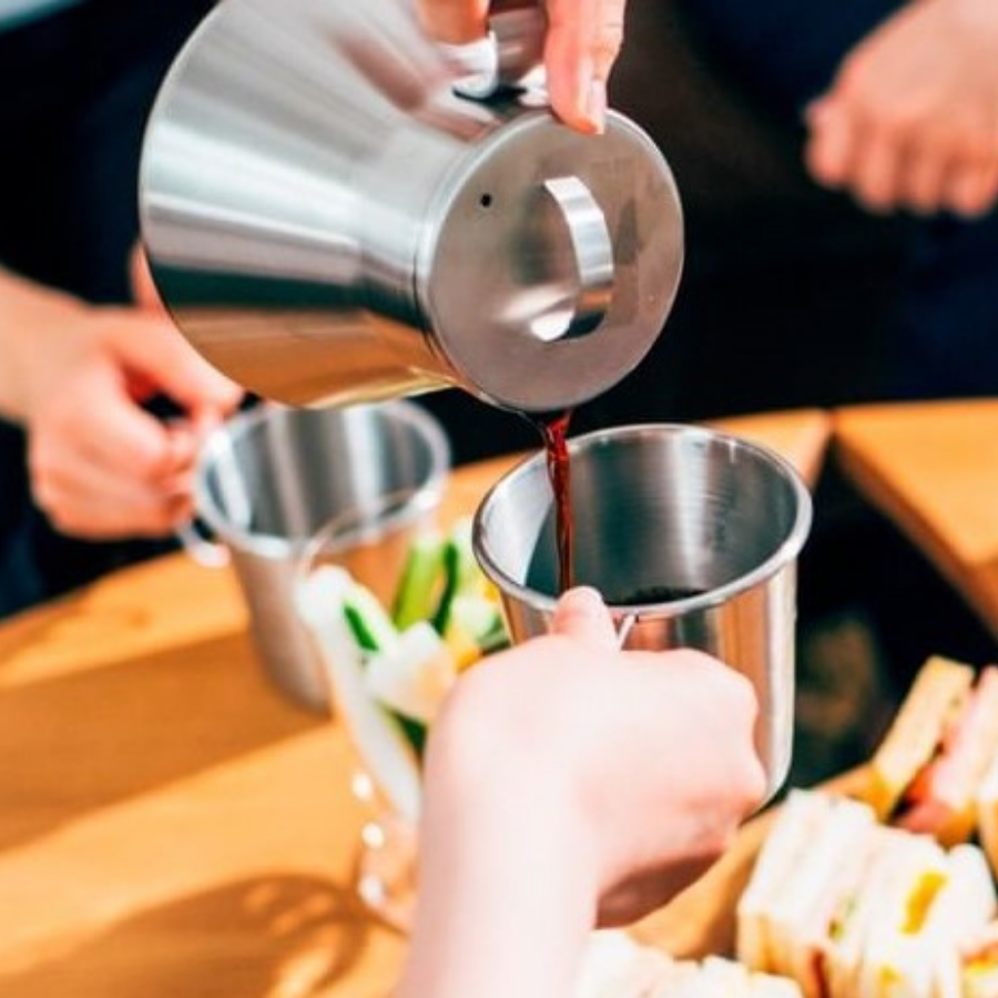  Bình server đựng cà phê du lịch Hario V60 Metal Coffee Server O-VCSM-50-HSV 500ml 