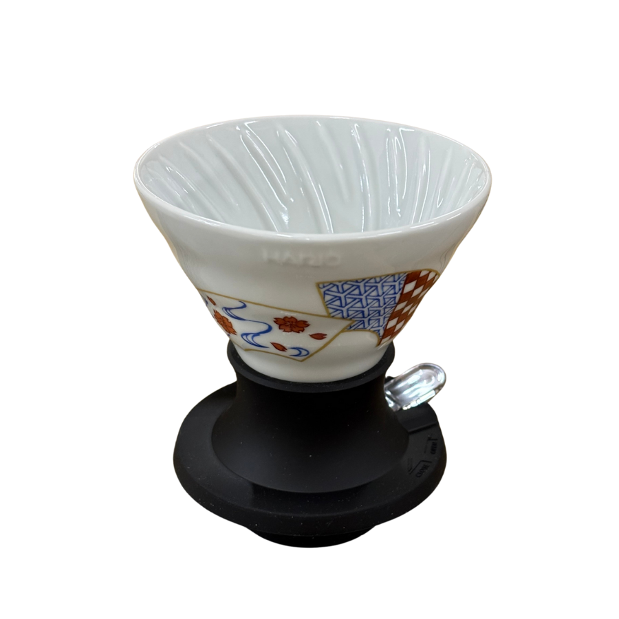  Phễu switch sứ pha cà phê phiên bản đặc biệt Hario Tachikichi “Senmen Chirashi” T-SSDC-200-W-ST 