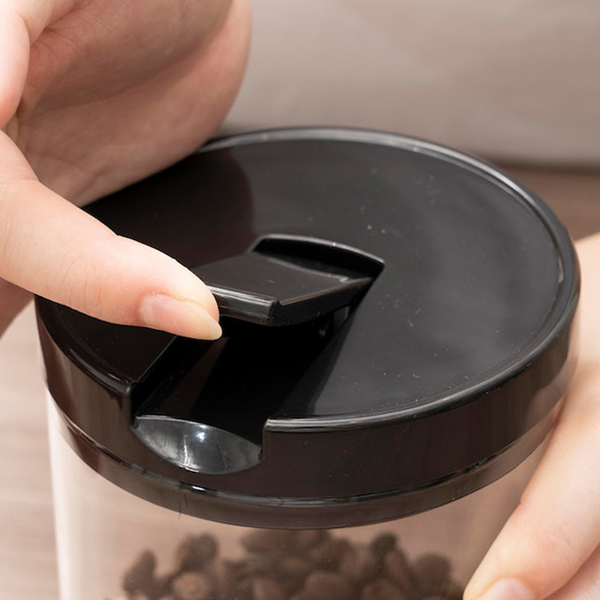 Hũ đựng cà phê bằng thủy tinh có khóa gạt khí Hario coffee canister