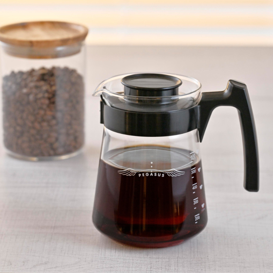  Bình server pha cà phê Hario Pegasus PED-01-B size 01 300ml (thủy tinh chịu nhiệt) 
