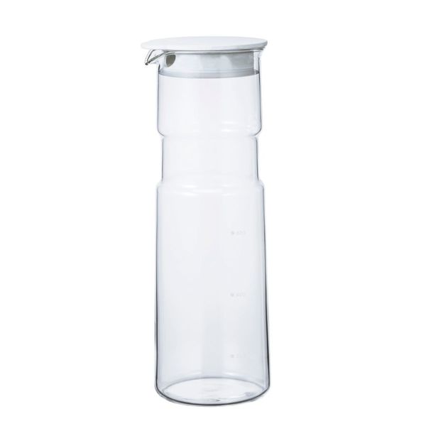  Bình đựng nước bằng thủy tinh Hario water pitcher Hold 6FP-10-W 1L 