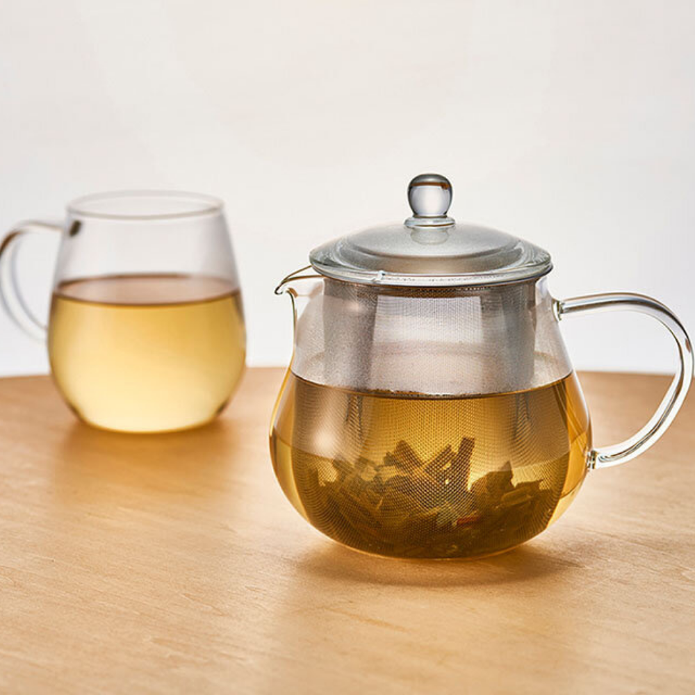  Bình trà thủy tinh kèm lưới lọc kim loại Hario CHC-45T 450ml 