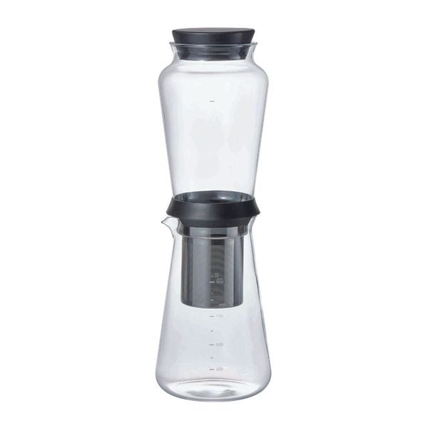 Bình pha cà phê cold brew nhỏ giọt chậm slow drip brewer Hario Shizuku SBS-5B 600ml (pha cold brew trong 1-2 giờ)