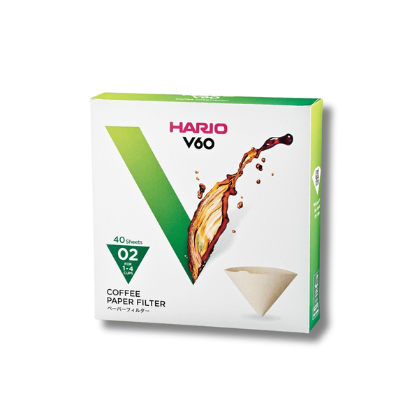 Giấy lọc cà phê Hario 40 cái V60-VCF-02-40M (Size 02, Màu Tự Nhiên)