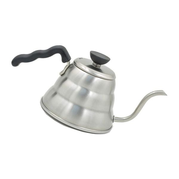 Ấm cổ ngỗng pha cà phê Hario V60 drip kettle Buono VKBR-100-HSV 600ml (Bạc)