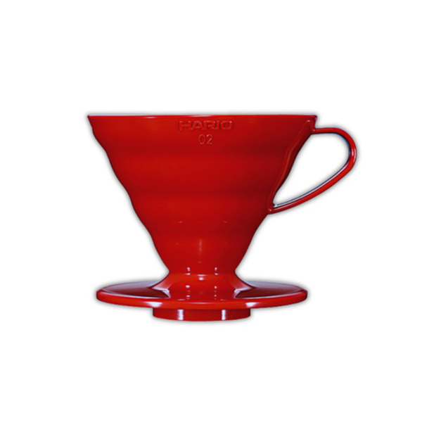  Phễu sứ pha cà phê Hario V60 (size 02, Đỏ) - V60 Coffee Dripper 02 Ceramic / Red VDCR-02-R 