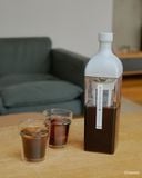  Bình pha cà phê cold brew Hario Ka-Ku coffee bottle KAC-110-PGR 1L (thân vuông) 