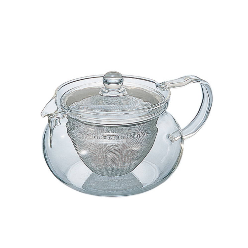  Bình trà thủy tinh kèm lưới lọc kim loại Hario Cha Cha Kyusu Maru CHJMN-45T 450ml 