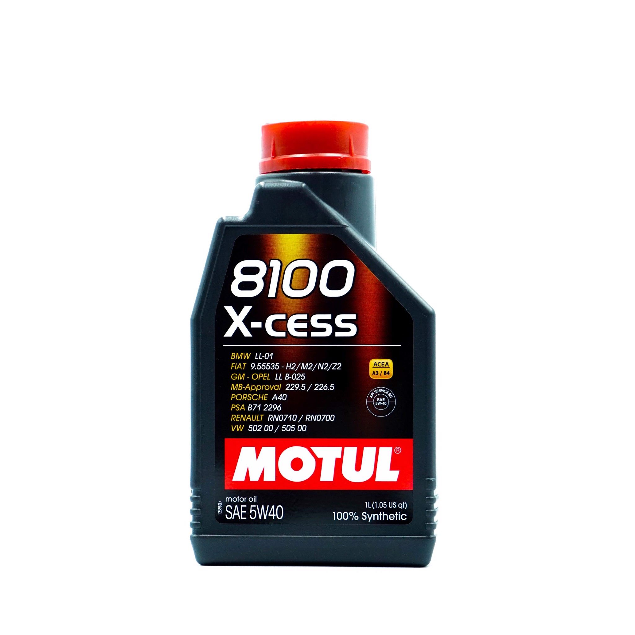  Dầu động cơ tổng hợp toàn phần Motul 8100 X-CESS 5W-40 (1L) 