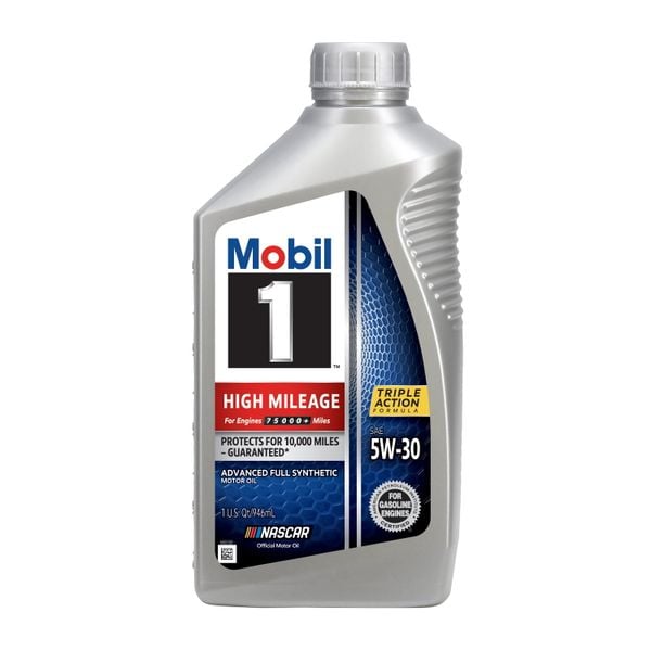  Dầu động cơ tổng hợp toàn phần cho xe odo cao Mobil 1 High Mileage 5W-30 