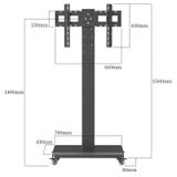  Cho thuê Giá Treo TV di động E1290 32-65 inch (Ngang - Dọc) 