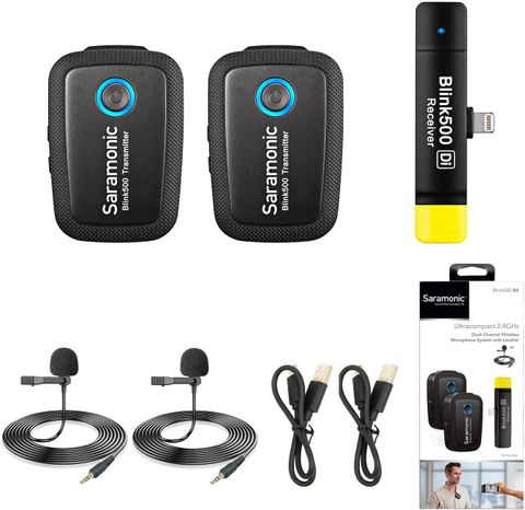  Cho thuê microphone không dây SARAMONIC Blink500 B4 cho iOS 