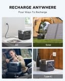  Cho thuê Trạm Điện Di Động EcoFlow RIVER 2 256Wh 600W 