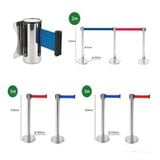  Cho thuê trụ chắn inox phân làn dây căng 3m 