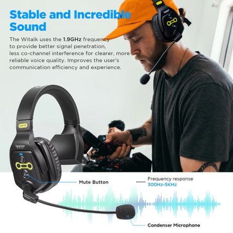  Cho thuê Intercom Saramonic WiTalk-WT9S Full-Duplex 