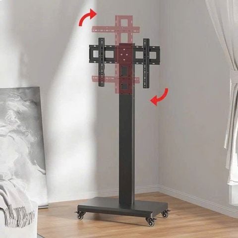  Cho thuê giá đỡ TV di động E1290 (Ngang - Dọc) 32-65 inch 