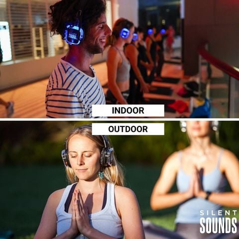  Cho thuê tai nghe Silent Disco / Silent Sounds 