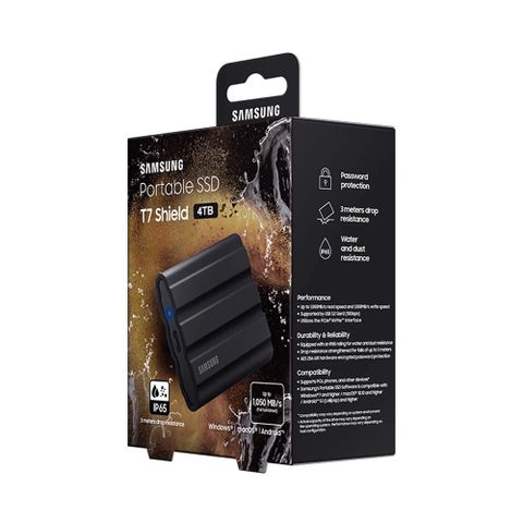  Cho thuê ổ cứng di động SSD Samsung T7 Shield 4TB 
