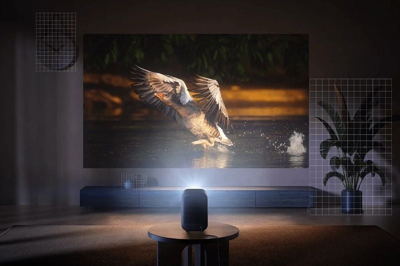  Cho thuê máy chiếu Xiaomi Smart Projector L1/FHD 1080P/200ANSI/Google TV 
