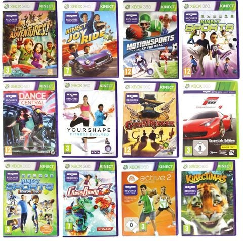  Cho thuê máy chơi games Xbox + Kinect 