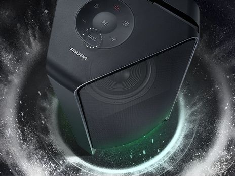  Cho thuê loa tháp Samsung MX-T70/XV kèm mic không dây 