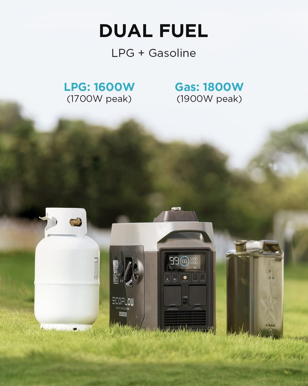  Cho thuê Máy Phát Điện EcoFlow Dual Fuel Smart Generator 1800W 