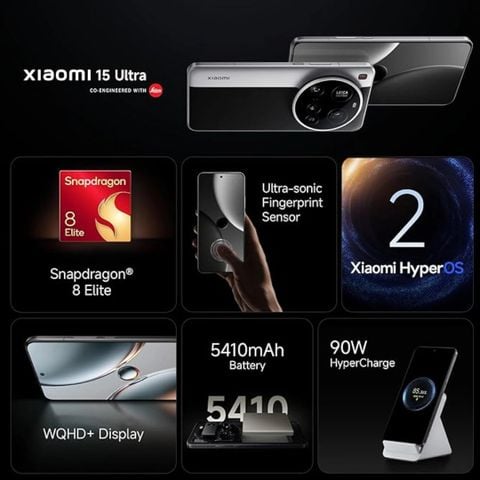  Cho thuê điện thoại Xiaomi 15 Ultra 5G 