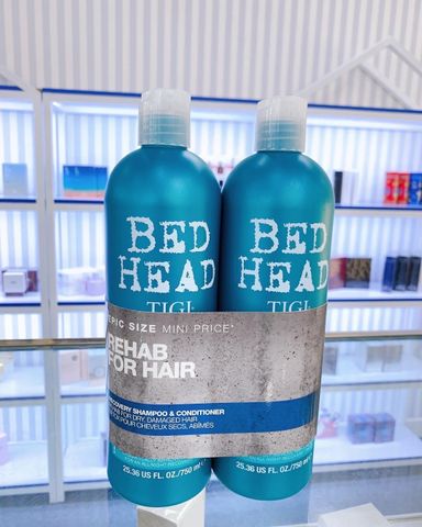 Bộ Gội Xả Tigi Bed Head Rehab For Hair Recovery Shampoo & Conditioner (750ml/chai)