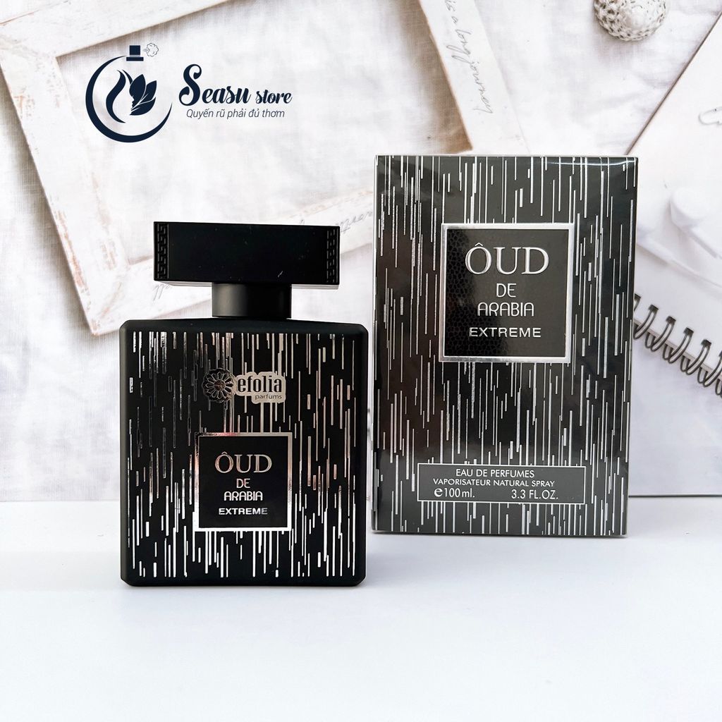 Nước hoa EFOLIA OUD DE ARABIA EXTREME PERFUME FOR MEN 100 ML EDP. Seasu