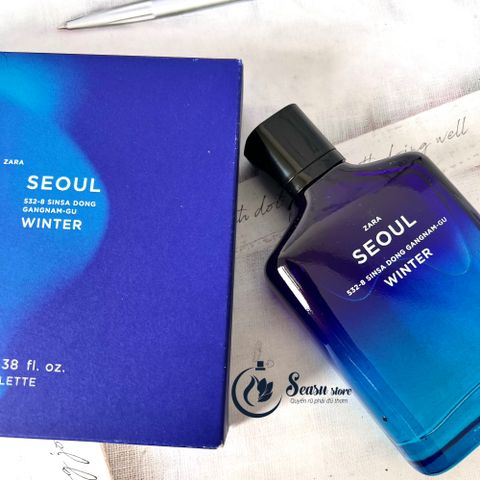 Nước hoa Zara Seoul Winter 100ml (tách set)