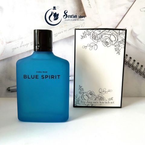 Nước hoa Zara Blue Spirit 100ml (Tách set)