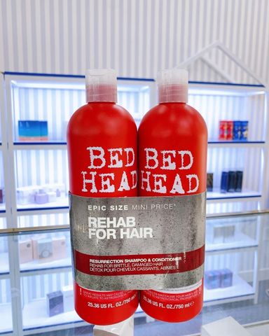 Bộ Gội Xả Tigi Bed Head Rehab For Hair Recovery Shampoo & Conditioner (750ml/chai)