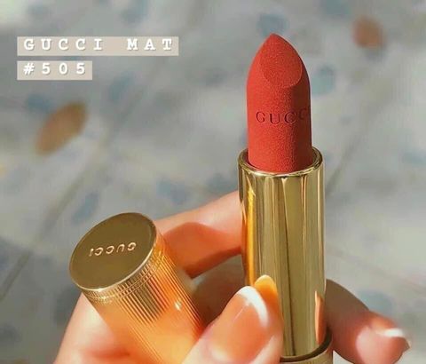 Son Môi Gucci 505 Janet Rust Matte