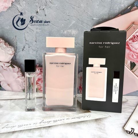 Narciso Rodriguez For Her EDP Gift Set 2PC (100ml + 10ml)