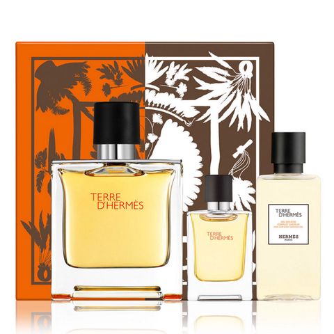 Giftset Hermes Terre d'Hermes Pure Perfume EDP 100ml & EDP 12.5ml & Aftershave Lotion 40ml