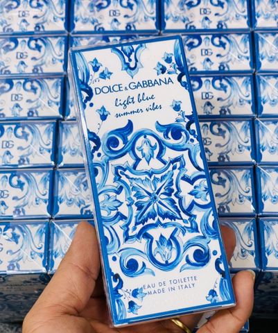 NƯỚC HOA D&G LIGHT BLUE SUMMER VIBER 100ML