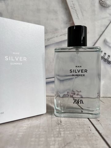 Nước hoa Zara Man Silver Summer 90ml (tách set)