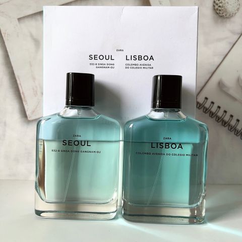 Set Nước hoa Zara Seoul /Lisboa 100ml