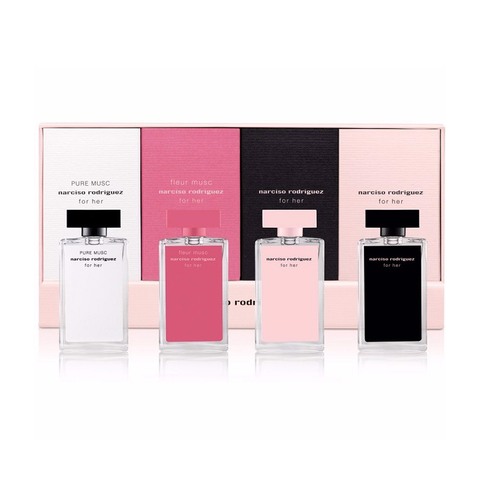 Giftset Narciso Rodriguez For Her Collection 4pcs