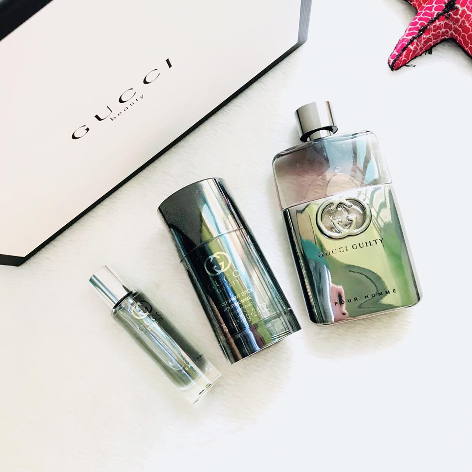 Giftset N c Hoa Gucci Guilty Pour Homme 90ML 15ML L n Kh