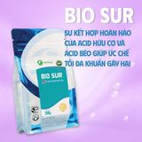  SỰ KẾT HỢP GIỮA ACID HỮU CƠ VÀ ACID BÉO GIÚP NGĂN CHẶN VI KHUẨN VÀ ỨC CHẾ SỰ PHÁT TRIỂN CỦA VI KHUẨN GÂY HẠI, HỖ TRỢ NGĂN NGỪA HIỆU QUẢ CÁC VẤN ĐỀ ĐƯỜNG RUỘT TÔM BIO SUR 